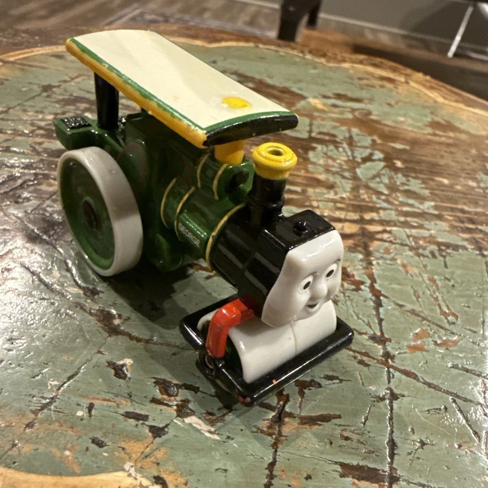 2003 Thomas The Tank Engine Train George Steamroller Diecast Metal